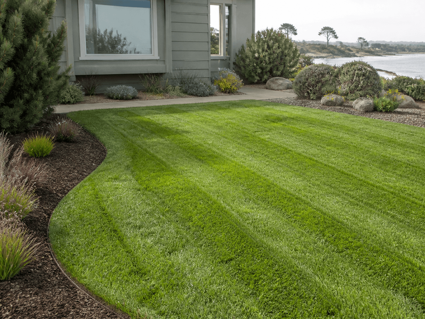Lawn Care & Maintenance landscaping service example